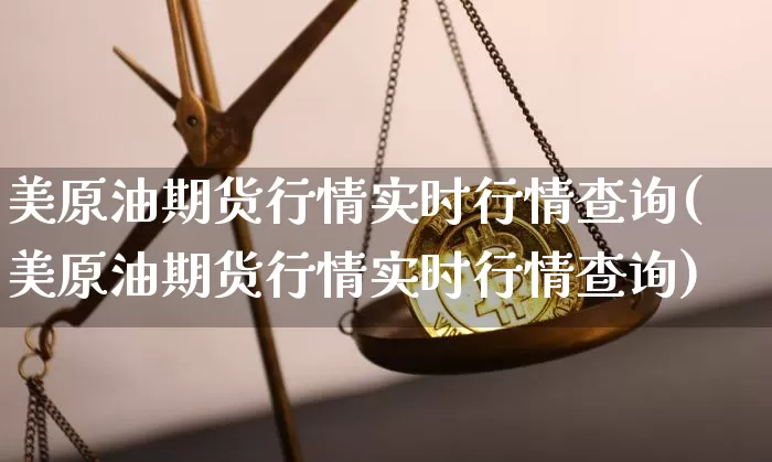 美原油期货行情实时行情查询(美原油期货行情实时行情查询)_https://www.8918198.com_广期所_第1张